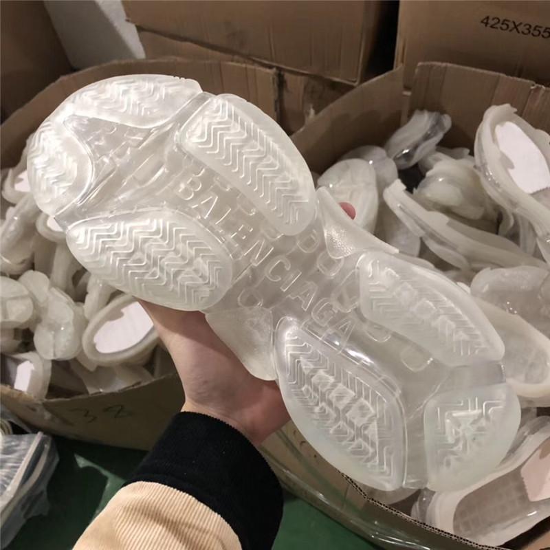 PK God Balencia Paris triple s true white 2019 version newest sole official with retail materials ready to ship